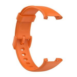 DEVIA DELUXE SPORT pótszíj (egyedi méret, szilikon, állítható) NARANCS Xiaomi Mi Band 7 Pro