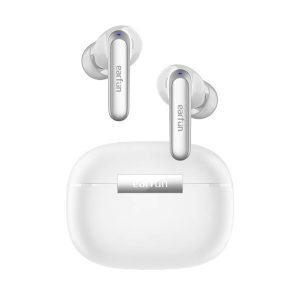 EARFUN AIR 2 bluetooth fülhallgató SZTEREO (v5.3, TWS, mikrofon, zajszűrő, IPX7 vízálló + töltőtok) FEHÉR