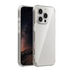   Szilikon telefonvédő (ütésállóság, légpárnás sarok) ÁTLÁTSZÓ Apple iPhone 16 Pro Max