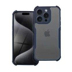   Szilikon telefonvédő (ütésállóság, légpárnás sarok, akril hátlap, kameravédő) SÖTÉTKÉK Apple iPhone 16 Plus