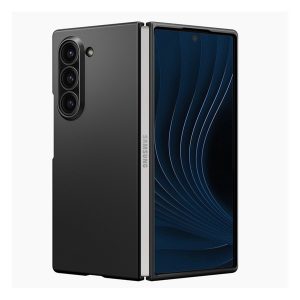 SPIGEN AIRSKIN szilikon telefonvédő (ütésállóság) FEKETE Samsung Galaxy Z Fold6 5G (SM-F956)