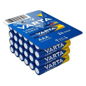 VARTA LONGLIFE POWER tartós elem (AAA, LR03, 1.5V, alkáli) 24db/csomag