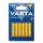 VARTA LONGLIFE tartós elem (AAA, LR03, 1.5V, alkáli) 6db/csomag