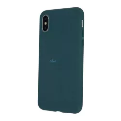 Szilikon telefonvédő (matt) SÖTÉTZÖLD Oppo Reno 12 5G