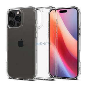 SPIGEN ULTRA HYBRID műanyag telefonvédő (ütésállóság, légpárnás keret) ÁTLÁTSZÓ Apple iPhone 16 Pro