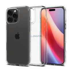   SPIGEN ULTRA HYBRID műanyag telefonvédő (ütésállóság, légpárnás keret) ÁTLÁTSZÓ Apple iPhone 16 Pro Max