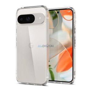 SPIGEN ULTRA HYBRID műanyag telefonvédő (ütésállóság, légpárnás keret) ÁTLÁTSZÓ Google Pixel 9 Pro, Pixel 9