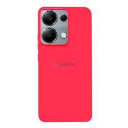   Szilikon telefonvédő (matt) RÓZSASZÍN Xiaomi Poco M6 Pro LTE, Redmi Note 13 Pro 4G