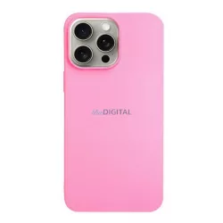   Szilikon telefonvédő (matt) RÓZSASZÍN Apple iPhone 16 Pro Max