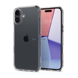   SPIGEN CRYSTAL HYBRID szilikon telefonvédő (ütésállóság, műanyag keret) ÁTLÁTSZÓ Apple iPhone 16
