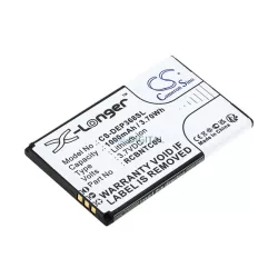   CAMERON SINO Li-Ion akku (3,7V / 1000mAh, Doro RCBNTC05 kompatibilis) FEKETE Primo 368 
