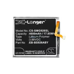   CAMERON SINO Li-Polymer akku (3,88V / 4600mAh, Samsung EB-BS926ABY kompatibilis) FEKETE Samsung Galaxy S24 Plus (SM-S926)