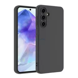 Szilikon telefonvédő (matt) FEKETE Samsung Galaxy A16