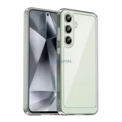   Szilikon telefonvédő (ütésállóság, átlátszó hátlap) ÁTLÁTSZÓ Samsung Galaxy S24 FE (SM-S721)