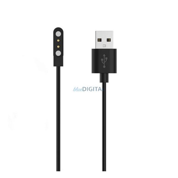 Töltőkábel USB (mágneses, 100cm) FEKETE Haylou LS10 RT2