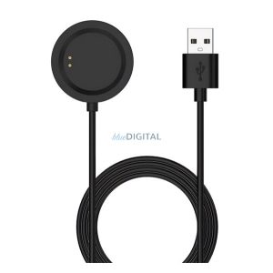 Töltőkábel USB (mágneses, 100cm) FEKETE Oneplus W301 GB