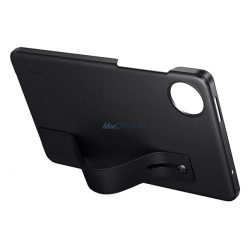   XIAOMI tok álló, bőr hatású (aktív FLIP, oldalra nyíló, TRIFOLD, asztali tartó) FEKETE Xiaomi Redmi Pad SE 8.7