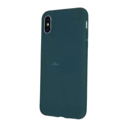   Szilikon telefonvédő (matt) SÖTÉTZÖLD Motorola Moto G55 5G