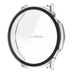   Műanyag keret (BUMPER, ütésállóság + kijelzővédő üveg) ÁTLÁTSZÓ Huawei Watch GT 5 41mm