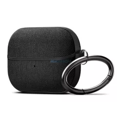   SPIGEN URBAN FIT szilikon tok (karabíner, textil bevonat) FEKETE Samsung Galaxy Buds 3/3 Pro