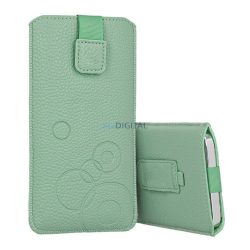   DEKO tok álló (univerzális, kör, kihúzható tépőzár, övre fűzhető, L méret) VILÁGOSZÖLD