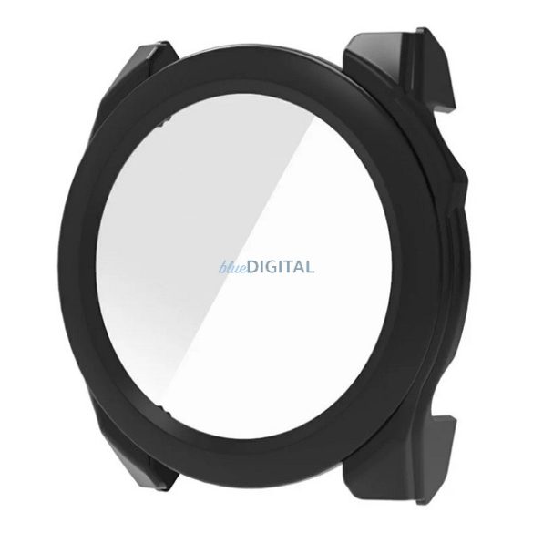 Műanyag keret (BUMPER, ütésállóság + kijelzővédő üveg) FEKETE Garmin Fenix 8 51mm