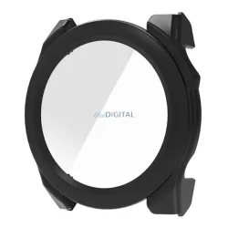   Műanyag keret (BUMPER, ütésállóság + kijelzővédő üveg) FEKETE Garmin Fenix 8 43mm