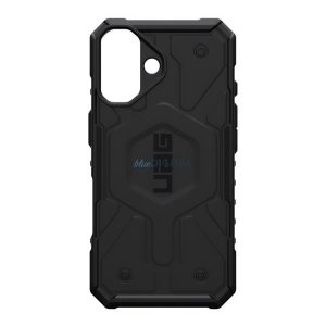 UAG PATHFINDER defender műanyag telefonvédő (erős ütésállóság, légpárnás sarok, MagSafe) FEKETE Apple iPhone 16