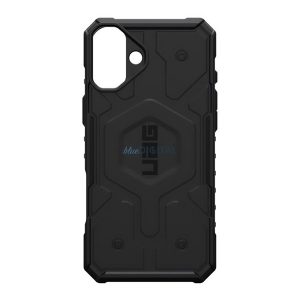 UAG PATHFINDER defender műanyag telefonvédő (erős ütésállóság, légpárnás sarok, MagSafe) FEKETE Apple iPhone 16 Plus