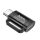 HOCO UA31E adapter (lightning aljzat - Type-C, adatátvitel és töltés, OTG) FEKETE HOCO UA31E adapter (lightning aljzat - Type-C, adatátvitel és töltés, OTG) FEKETE