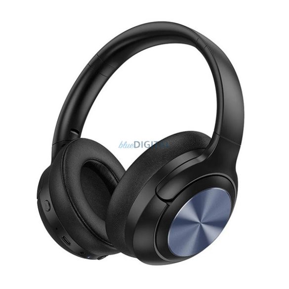 HOCO W54 bluetooth fejhallgató SZTEREO (v5.4, aktív zajszűrő, 3.5mm jack aljzat) FEKETE
