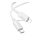 HOCO X107 adatkábel (Type-C - lightning, 27W, PD gyorstöltő, 100cm) FEHÉR HOCO X107 adatkábel (Type-C - lightning, 27W, PD gyorstöltő, 100cm) FEHÉR