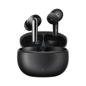 JOYROOM FUNPODS bluetooth fülhallgató SZTEREO (v5.4, TWS, mikrofon, aktív zajszűrő, IP54, cseppálló + töltőtok) FEKETE