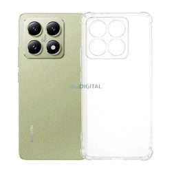   Szilikon telefonvédő (ütésállóság, légpárnás sarok) ÁTLÁTSZÓ Xiaomi 14T 5G