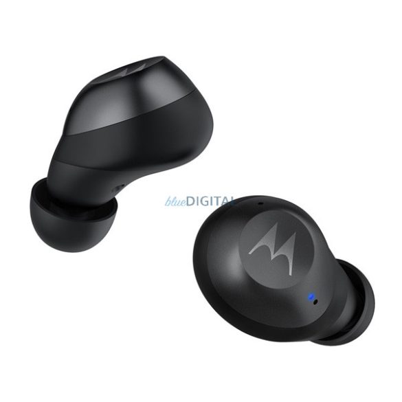 MOTOROLA BUDS 270 bluetooth fülhallgató SZTEREO (v5.2, TWS, mikrofon, aktív zajszűrő, vízálló + töltőtok) FEKETE