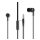 MOTOROLA EARBUDS 105 fülhallgató SZTEREO (3.5mm jack, felvevő gomb) FEKETE