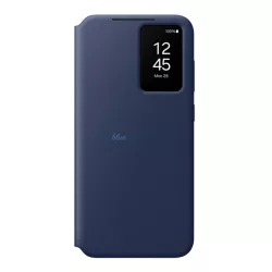   SAMSUNG tok álló (aktív FLIP, oldalra nyíló, Smart View Cover) SÖTÉTKÉK Samsung Galaxy S24 FE (SM-S721)