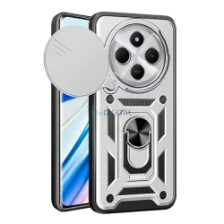   Defender szilikon telefonvédő (ütésállóság, tartógyűrű, kameravédő) EZÜST Xiaomi Redmi 14C 4G