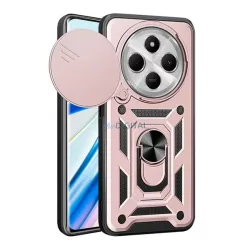   Defender szilikon telefonvédő (ütésállóság, tartógyűrű, kameravédő) ROZÉARANY Xiaomi Redmi 14C 4G