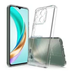   Szilikon telefonvédő (ütésállóság, átlátszó hátlap) ÁTLÁTSZÓ Honor X6b