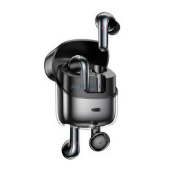   AWEI T79 bluetooth fülhallgató SZTEREO 2db (v5.3, TWS, aktív zajszűrő, mikrofon + töltőtok) FEKETE