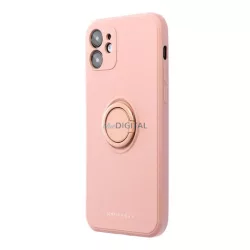   ROAR AMBER szilikon telefonvédő (tartógyűrű, mágneses, kameravédő) RÓZSASZÍN Samsung Galaxy A16 5G (SM-A166), Galaxy A16 4G (SM-A165)