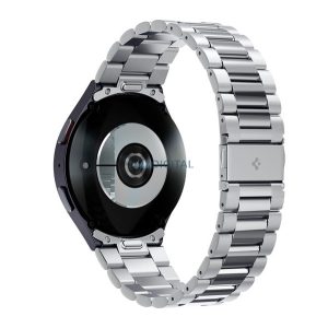 SPIGEN MODERN FIT pótszíj (egyedi méret, fém) EZÜST Samsung Galaxy Watch 7 eSIM 44mm (SM-L315), Galaxy Watch 7 eSIM 40mm (SM-L305), Galaxy Watch 7 44mm (SM-L310)