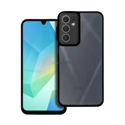   Szilikon telefonvédő (ütésállóság, akril hátlap, kameravédő) FEKETE Samsung Galaxy A16 5G (SM-A166), Galaxy A16 4G (SM-A165)