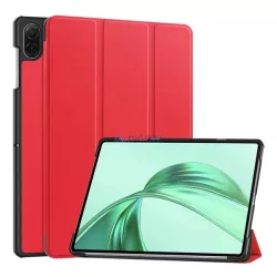   Tok álló, bőr hatású (aktív FLIP, oldalra nyíló, TRIFOLD, asztali tartó) PIROS Honor Pad X8a