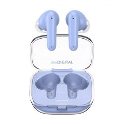   USAMS BE16 bluetooth fülhallgató SZTEREO (v5.3, TWS, zajszűrő + töltőtok) VILÁGOSKÉK