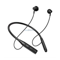   USAMS YQ24 bluetooth fülhallgató SZTEREO (v5.3, nyakba akasztható, mikrofon, felvevő gomb, SPORT) FEKETE
