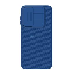   NILLKIN CAMSHIELD szilikon telefonvédő (ütésállóság, kameravédő, csíkos) SÖTÉTKÉK Samsung Galaxy A16 5G (SM-A166), Galaxy A16 4G (SM-A165)