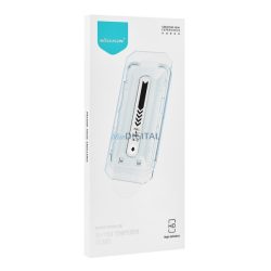   NILLKIN H+ PRO képernyővédő üveg (2.5D, UV szűrés, ultravékony, 0.2mm, 9H + segédkeret) ÁTLÁTSZÓ Apple iPhone 16 Pro 5G