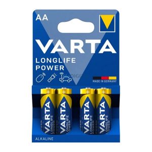 VARTA LONGLIFE POWER tartós elem (AA, R6, 1.5V, alkáli) 4db/csomag